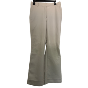 Women's Babaton Faux leather Cream Pants size 8